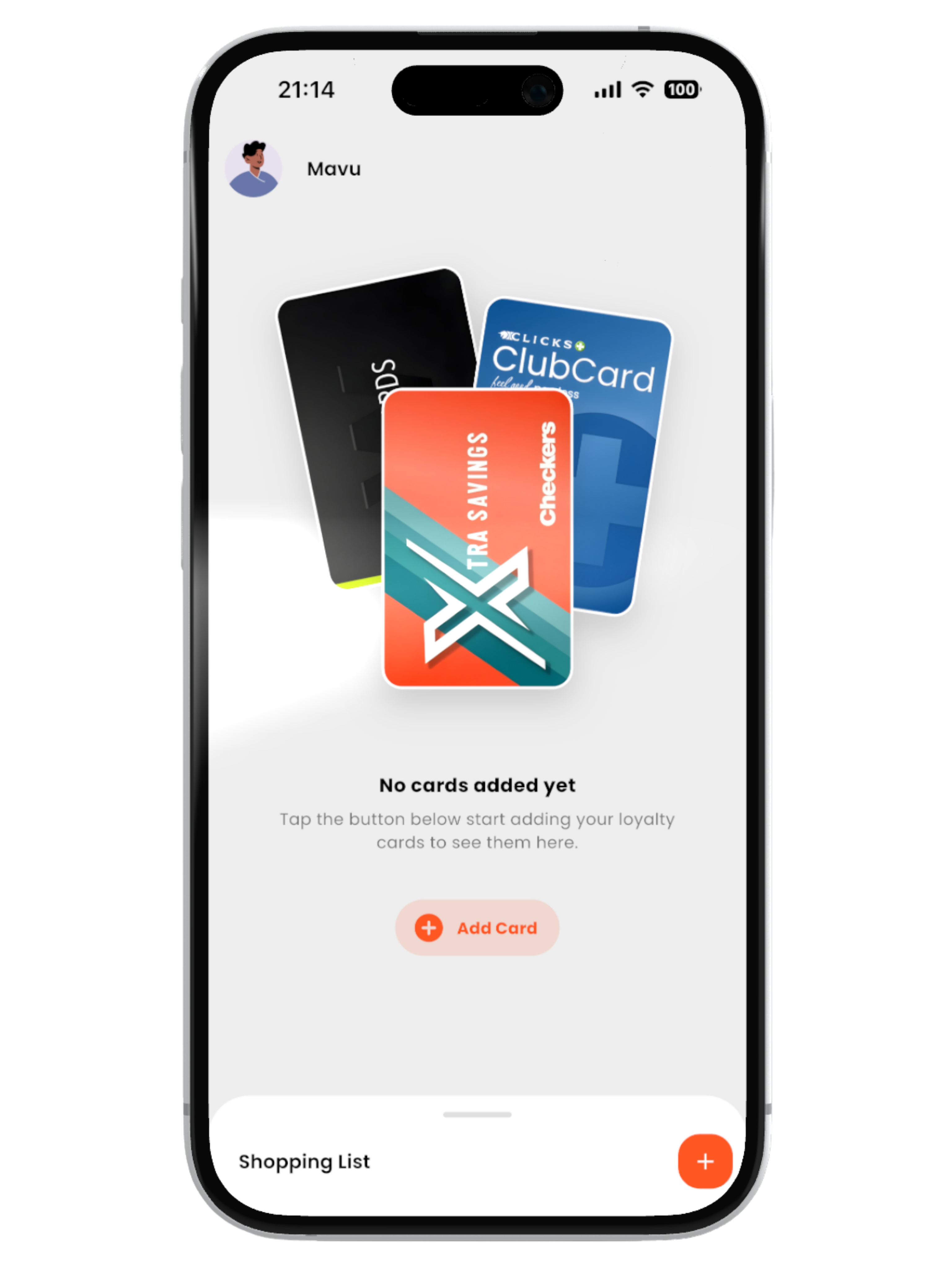 Cardz App Screenshot
